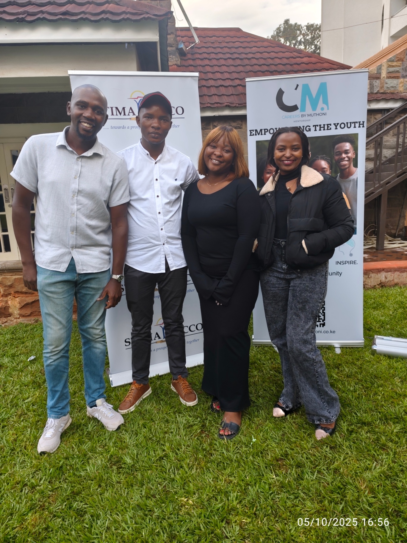 Careers by Muthoni mentorship event outdoors